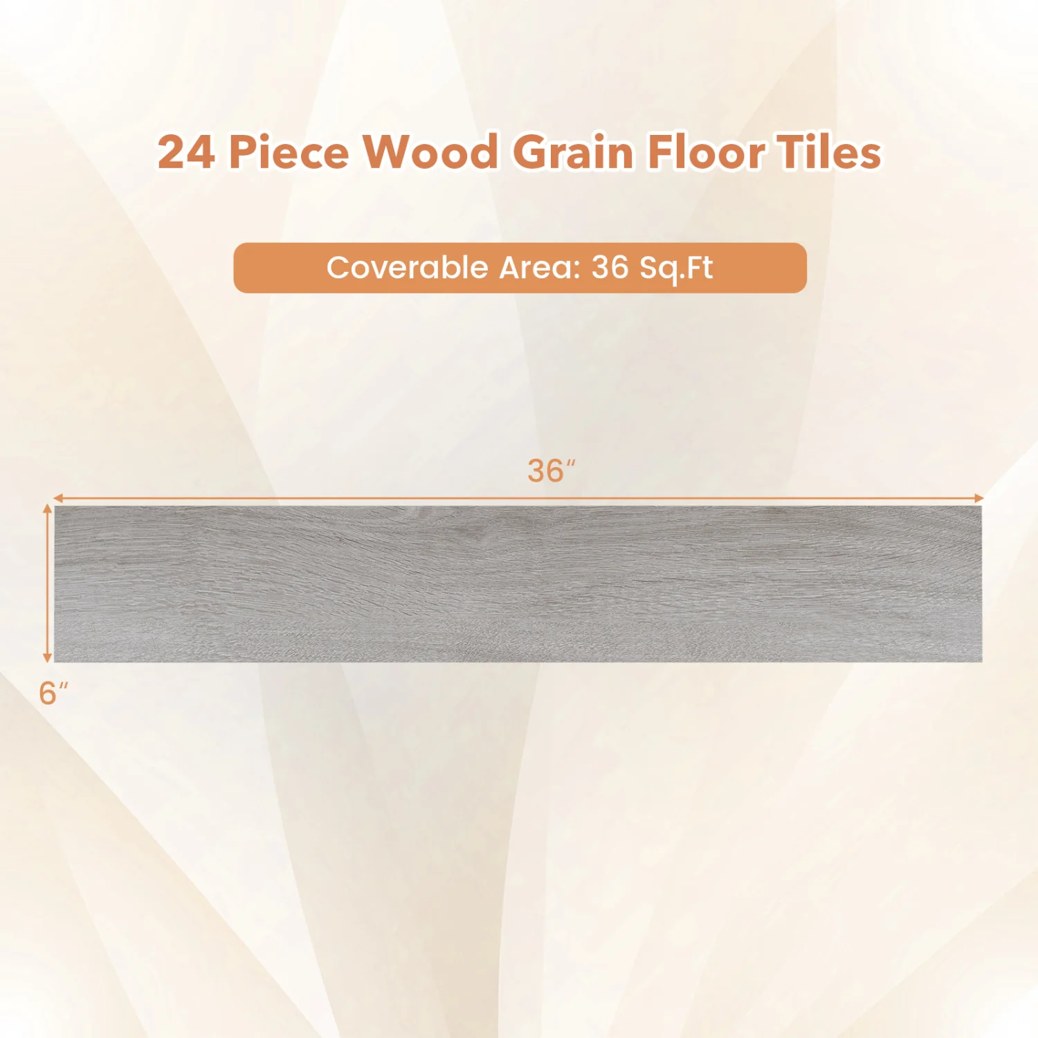 Vinyl Plank Flooring Floor Tile, Waterproof - Image 5