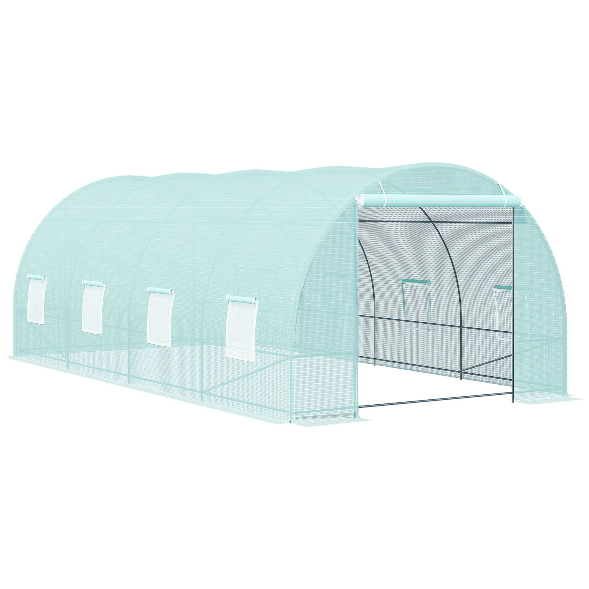 Walk-In Greenhouse 20x10x7ft, Heavy Duty, Outdoor Plant Grow House