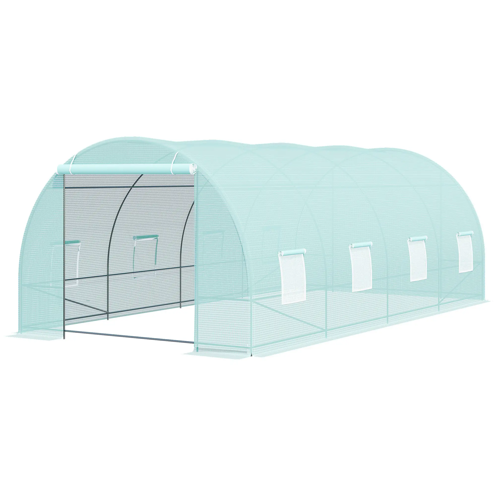 Walk-In Greenhouse 20x10x7ft, Heavy Duty, Outdoor Plant Grow House - Image 11