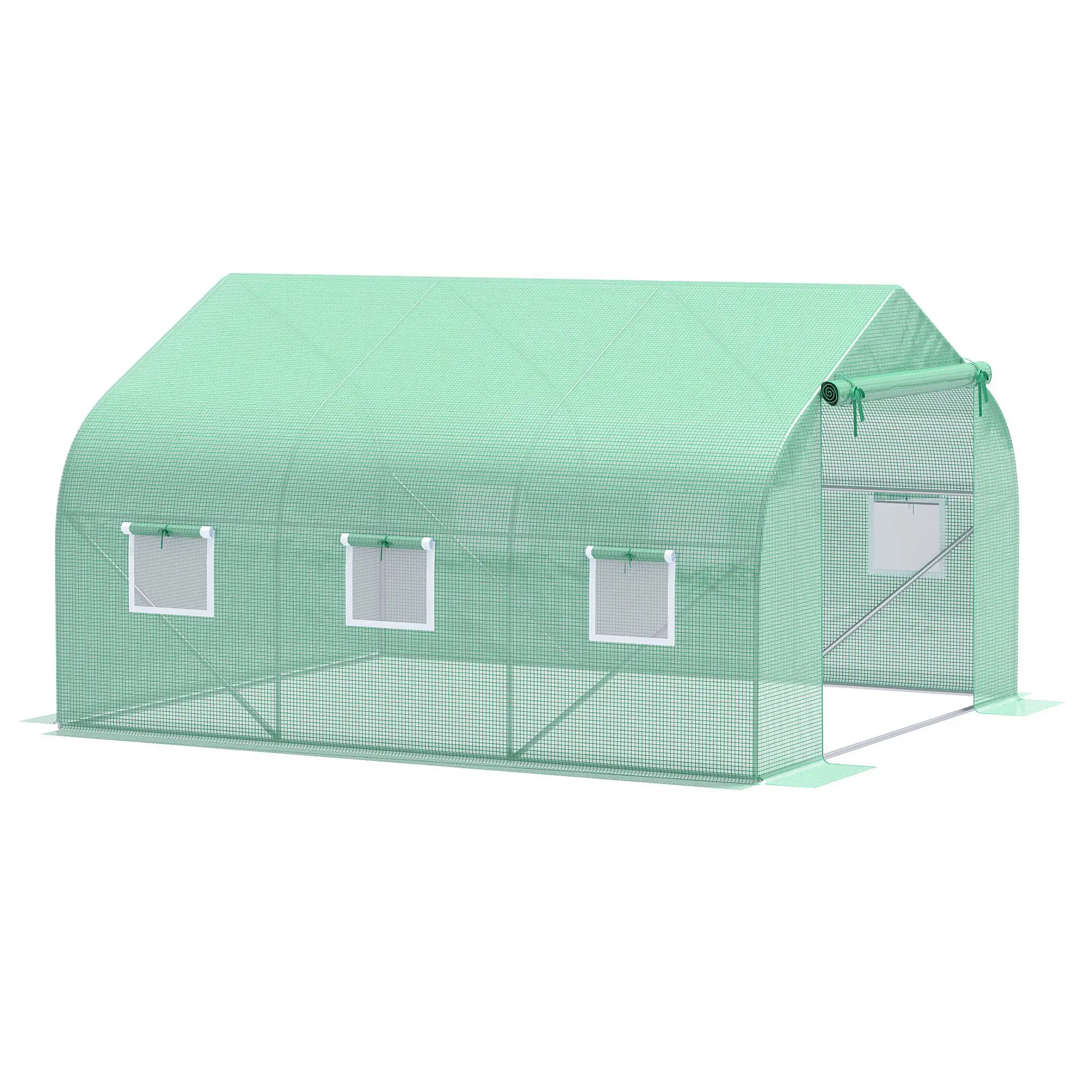 Walk-In Greenhouse, Portable Garden Plant Greenhouse, Premium Steel Frame - Image 11