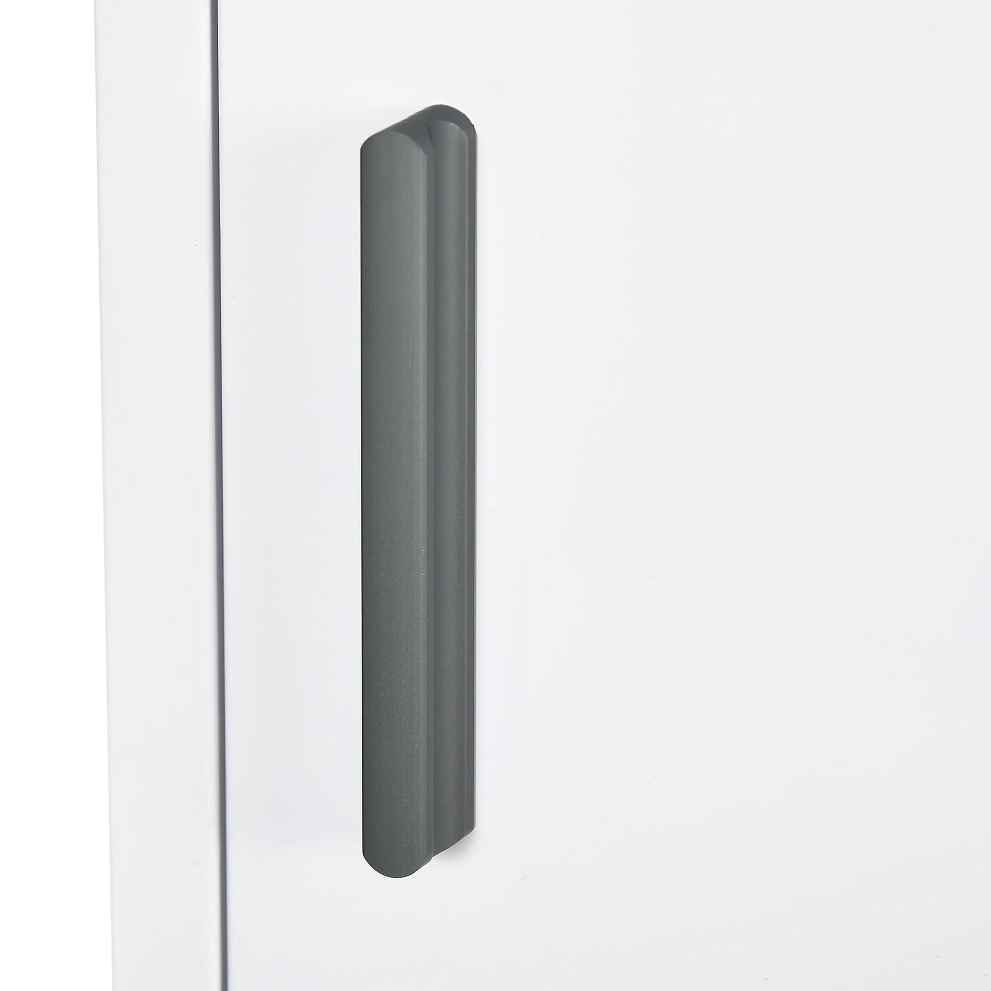 Wall Mount Medicine Cabinet, 2 Shelves, Steel Frame, Magnetic Door, White - Image 9