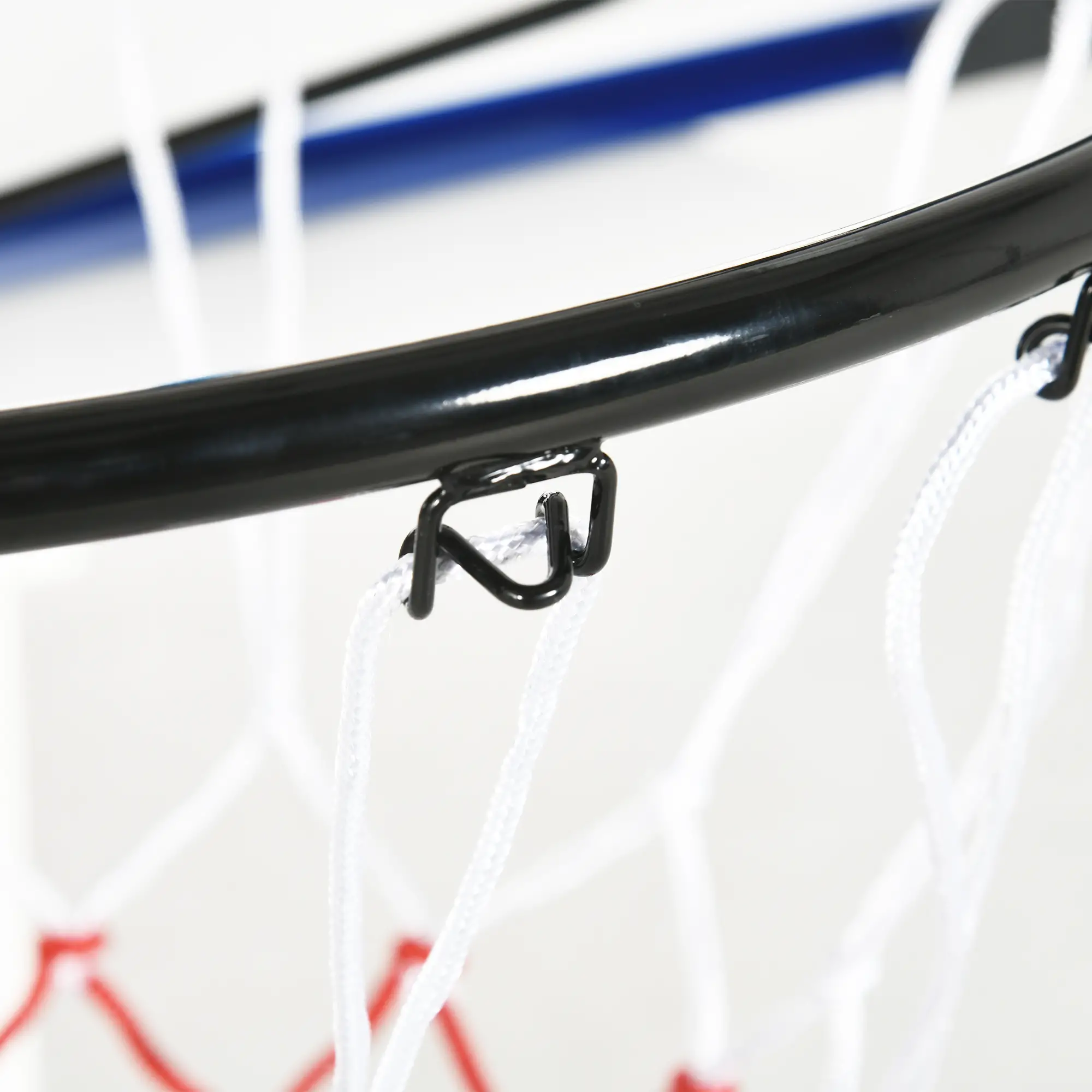 Wall Mounted Basketball Hoop, 45" x 29" Backboard, Durable Rim, All-Weather Net - Image 9