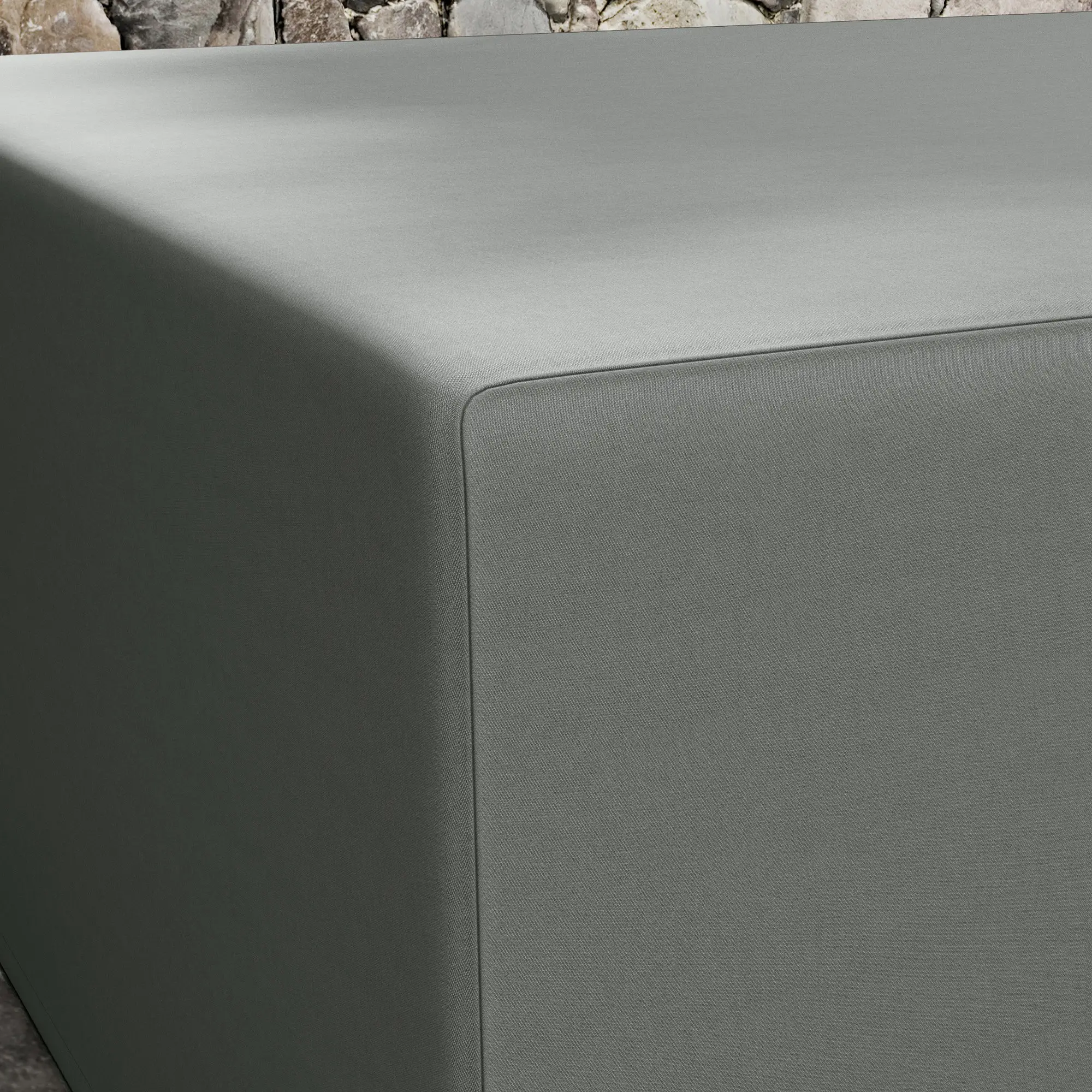 Waterproof Outdoor Sectional Sofa Cover, 97" x 65" x 26", Dark Grey - Image 10
