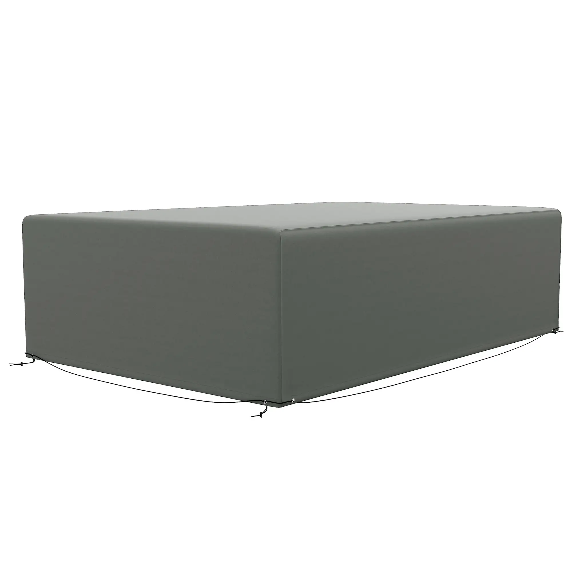 Waterproof Outdoor Sectional Sofa Cover, 97" x 65" x 26", Dark Grey - Image 11