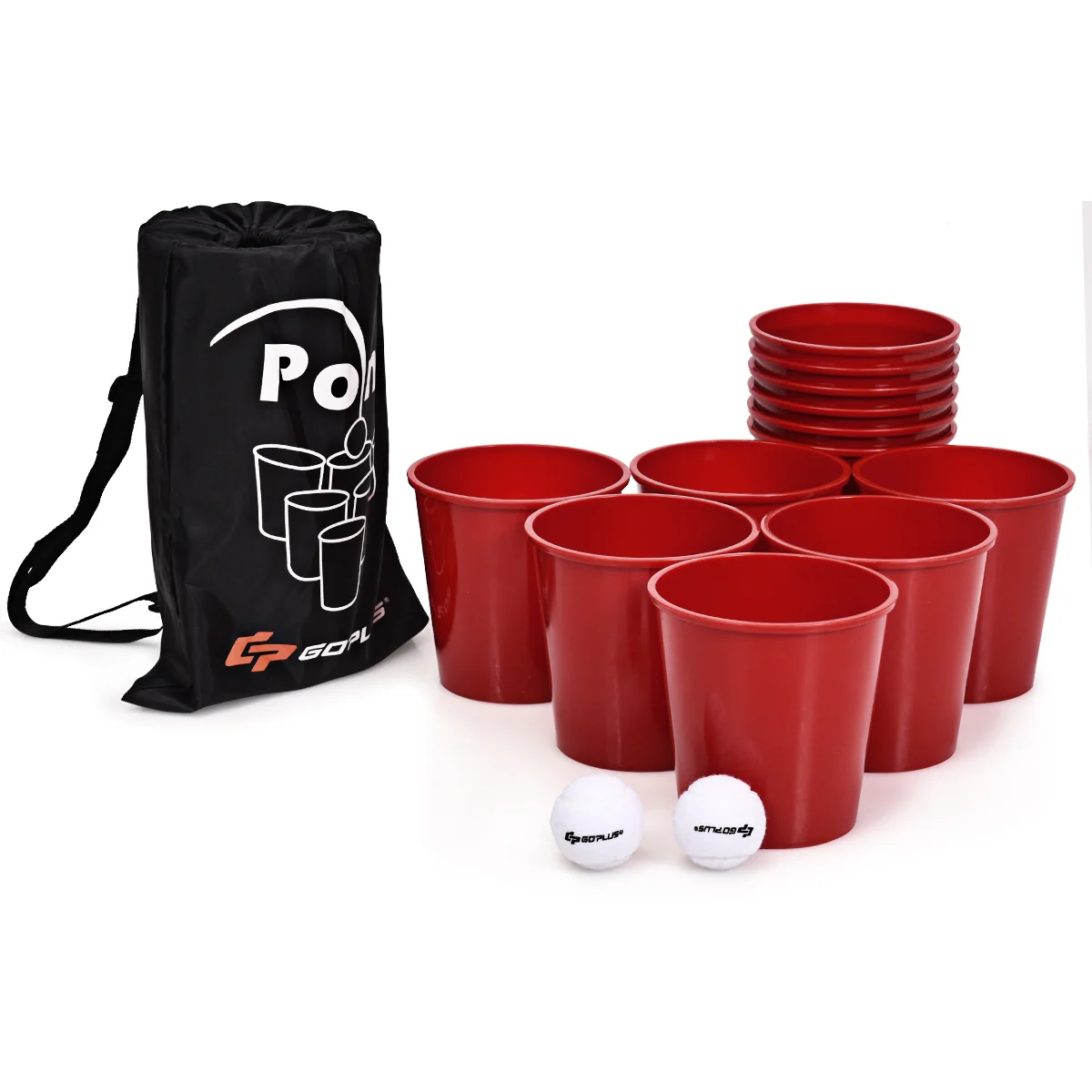 Yard Pong Giant Game Set With Carry Bag