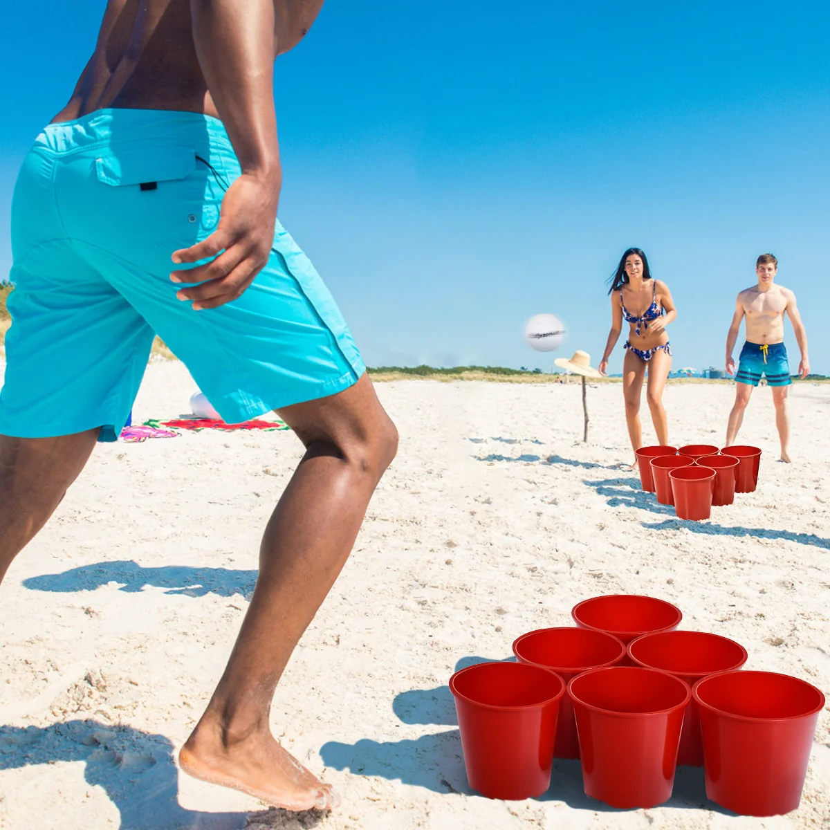 Yard Pong Giant Game Set With Carry Bag - Image 2