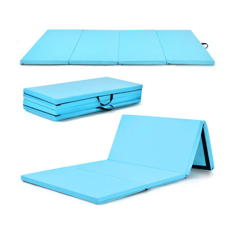 Yoga Set: 4-Panel Gymnastics Mat + Gymnastic Training Parallel Bars - Image 4